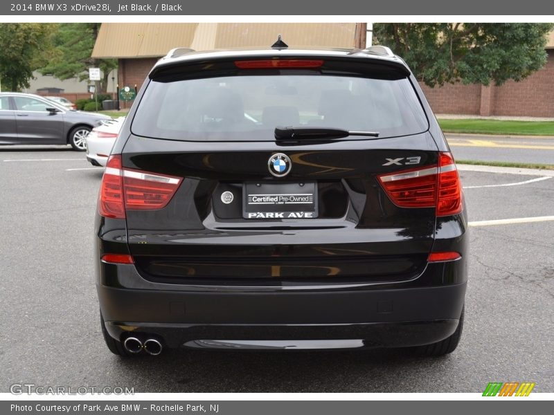 Jet Black / Black 2014 BMW X3 xDrive28i