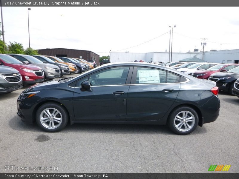 Graphite Metallic / Jet Black 2017 Chevrolet Cruze LT