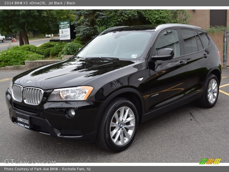 Jet Black / Black 2014 BMW X3 xDrive28i