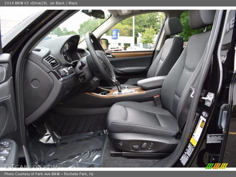 Jet Black / Black 2014 BMW X3 xDrive28i