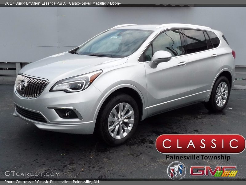 Galaxy Silver Metallic / Ebony 2017 Buick Envision Essence AWD