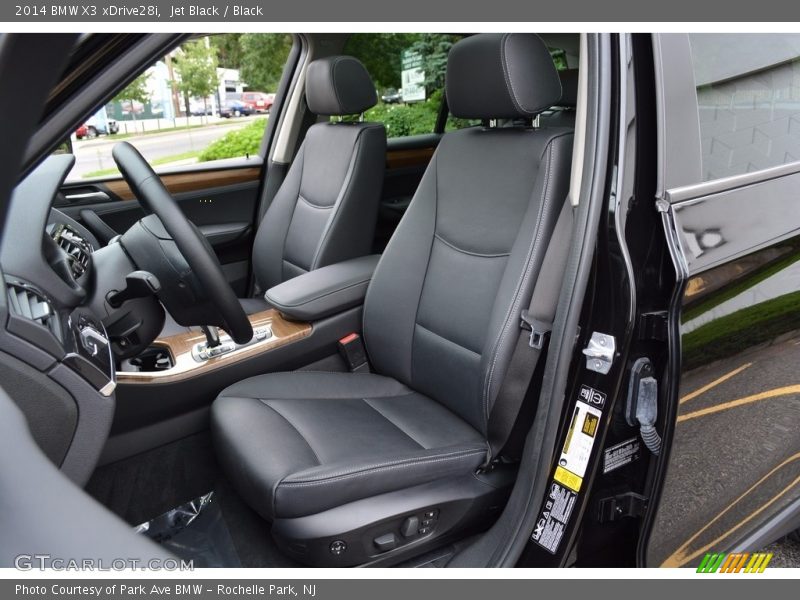 Jet Black / Black 2014 BMW X3 xDrive28i