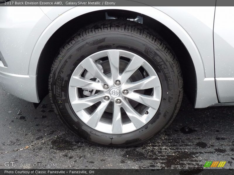 Galaxy Silver Metallic / Ebony 2017 Buick Envision Essence AWD