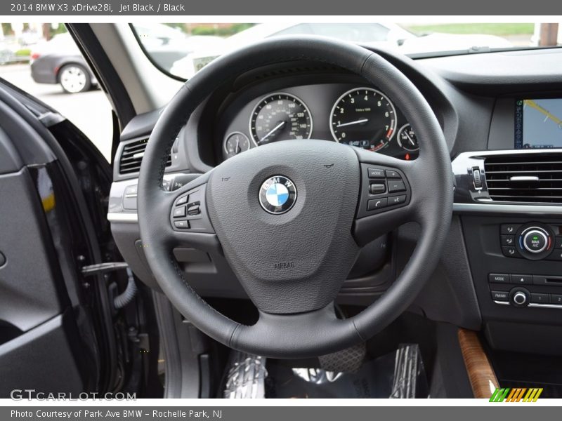 Jet Black / Black 2014 BMW X3 xDrive28i