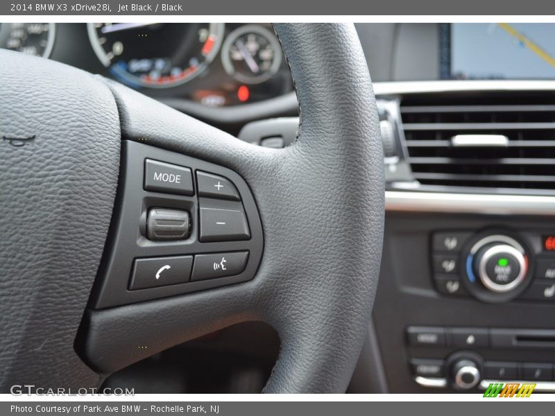 Jet Black / Black 2014 BMW X3 xDrive28i