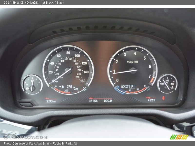 Jet Black / Black 2014 BMW X3 xDrive28i