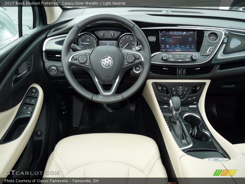 Galaxy Silver Metallic / Light Neutral 2017 Buick Envision Preferred