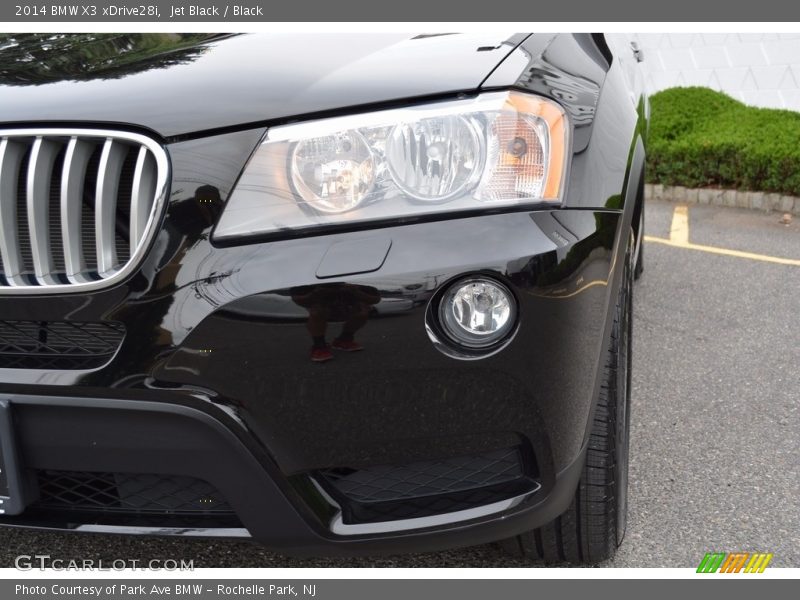 Jet Black / Black 2014 BMW X3 xDrive28i
