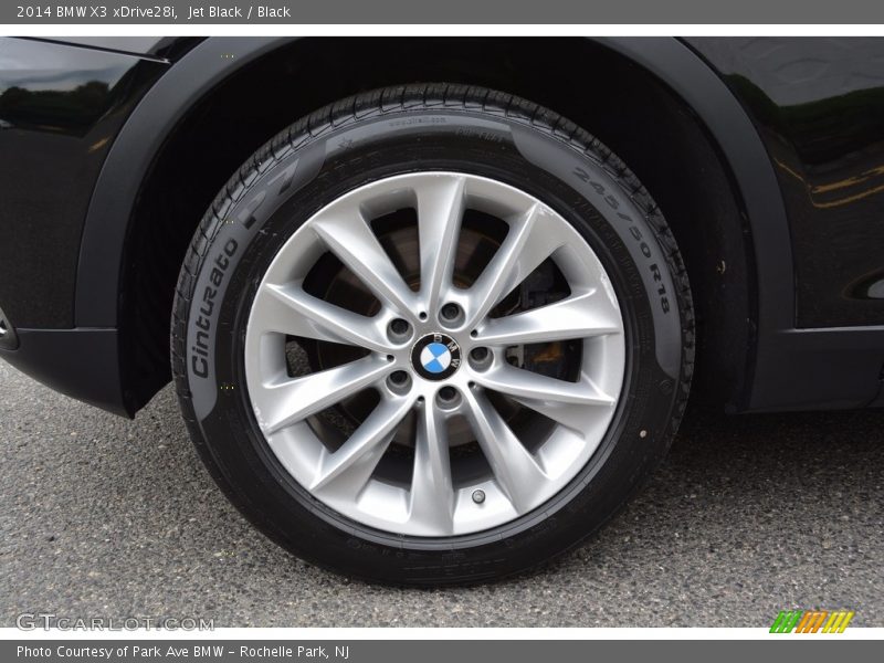 Jet Black / Black 2014 BMW X3 xDrive28i