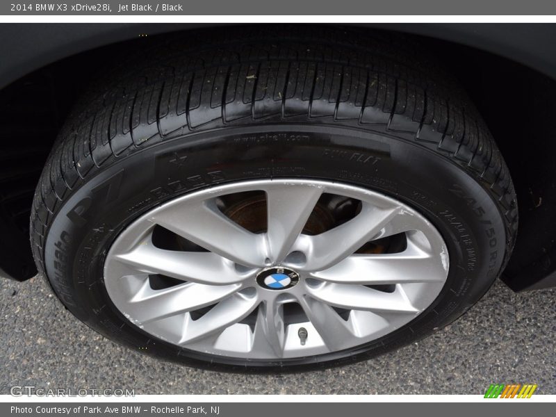 Jet Black / Black 2014 BMW X3 xDrive28i