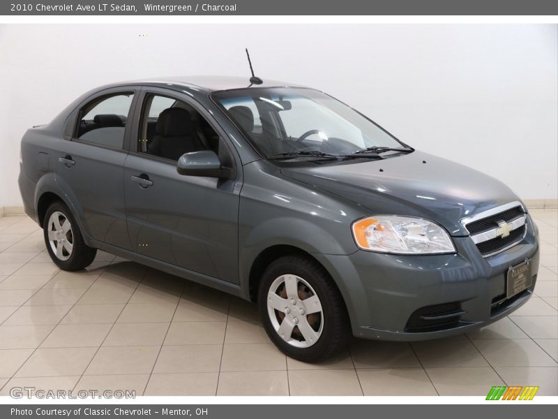 Wintergreen / Charcoal 2010 Chevrolet Aveo LT Sedan