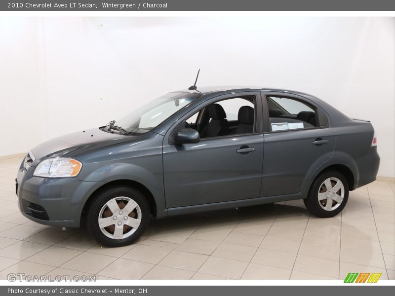 Wintergreen / Charcoal 2010 Chevrolet Aveo LT Sedan