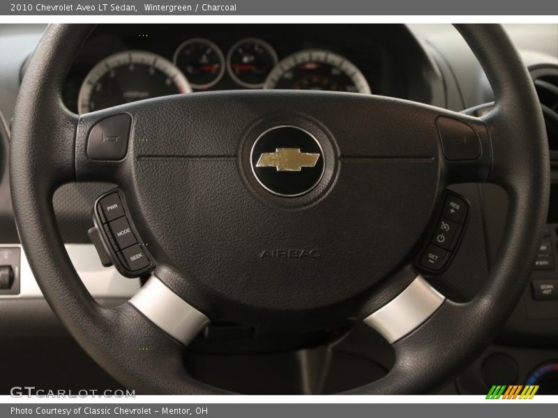 Wintergreen / Charcoal 2010 Chevrolet Aveo LT Sedan