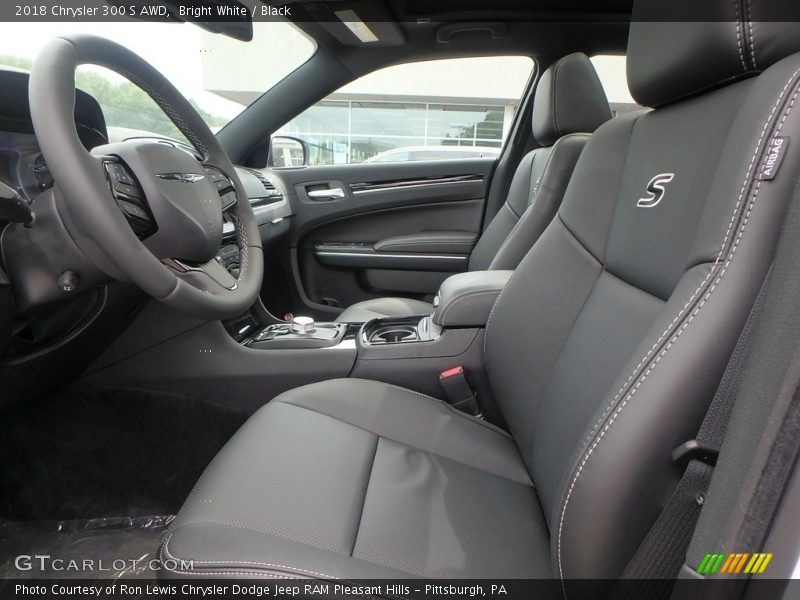  2018 300 S AWD Black Interior