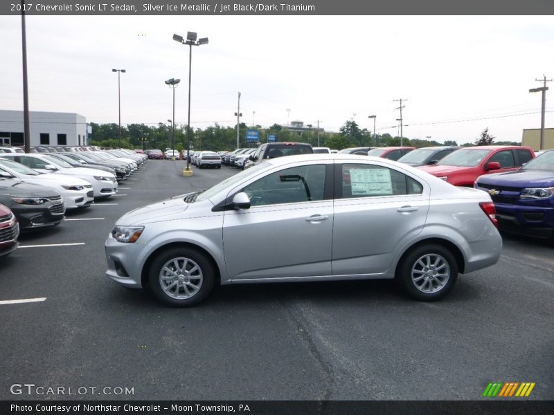 2017 Sonic LT Sedan Silver Ice Metallic