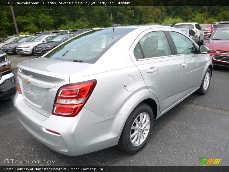  2017 Sonic LT Sedan Silver Ice Metallic