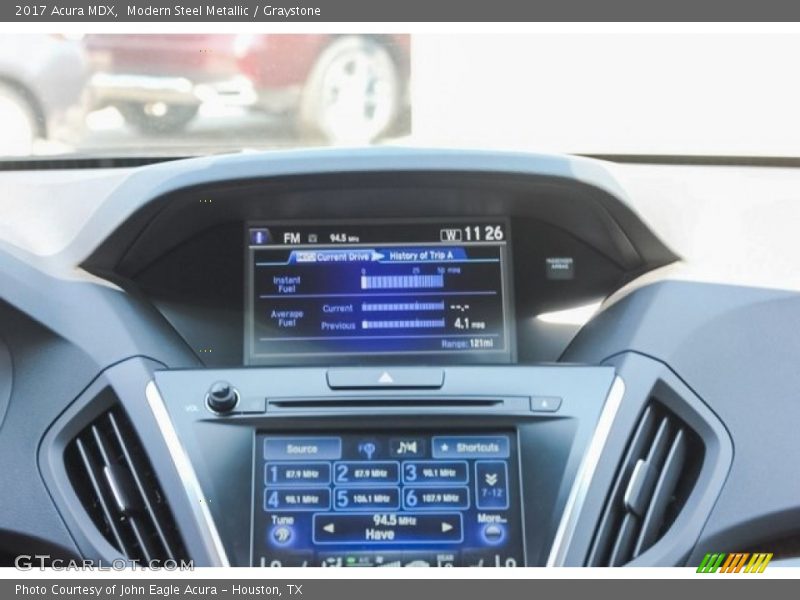 Modern Steel Metallic / Graystone 2017 Acura MDX