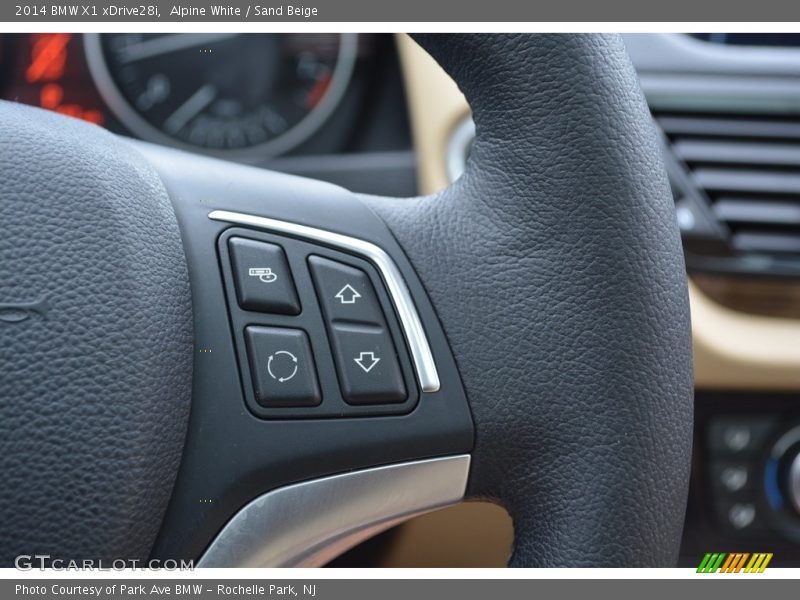 Alpine White / Sand Beige 2014 BMW X1 xDrive28i