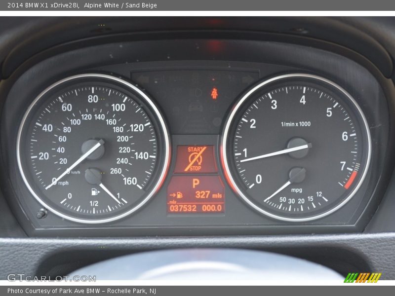 Alpine White / Sand Beige 2014 BMW X1 xDrive28i