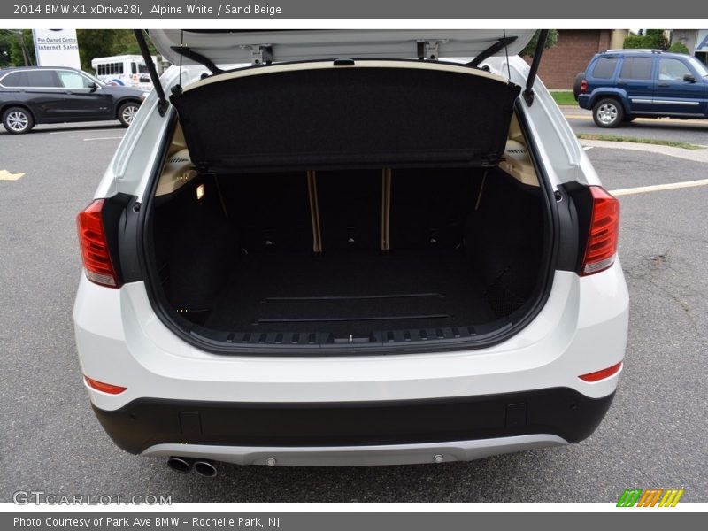 Alpine White / Sand Beige 2014 BMW X1 xDrive28i