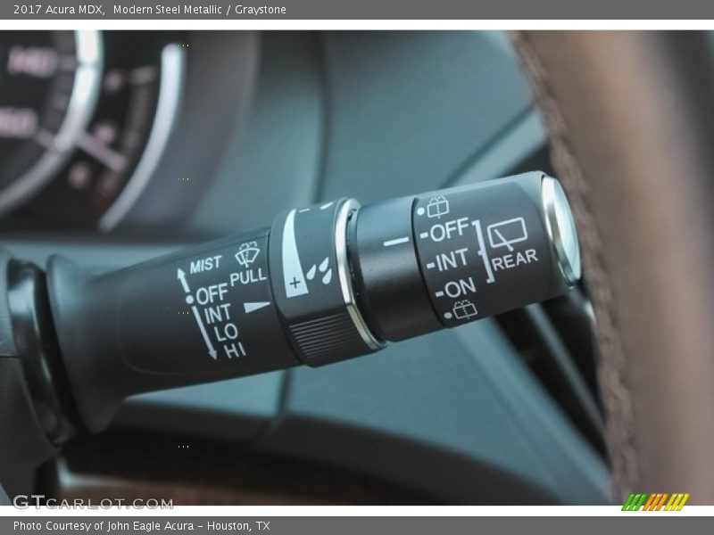Modern Steel Metallic / Graystone 2017 Acura MDX