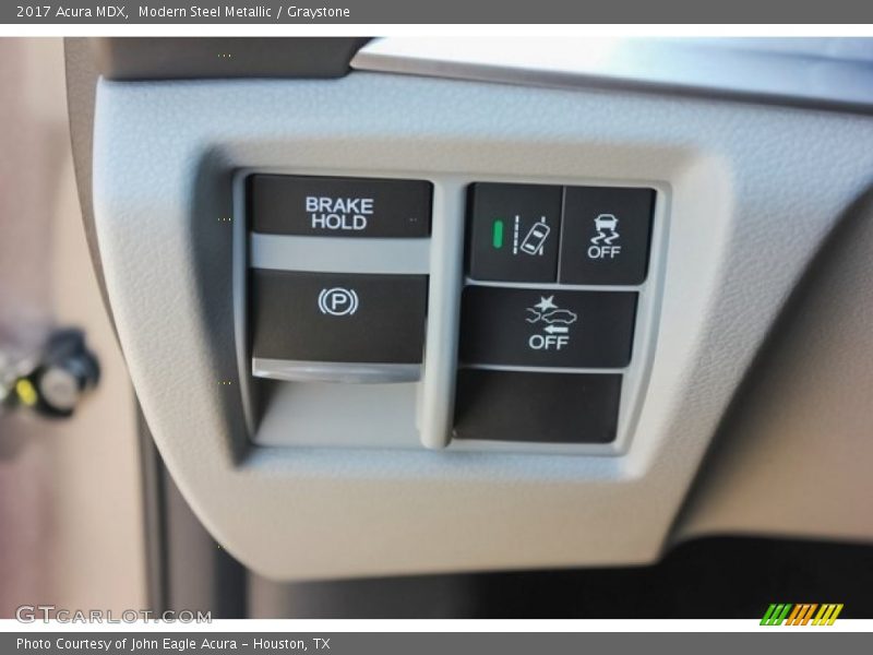 Modern Steel Metallic / Graystone 2017 Acura MDX