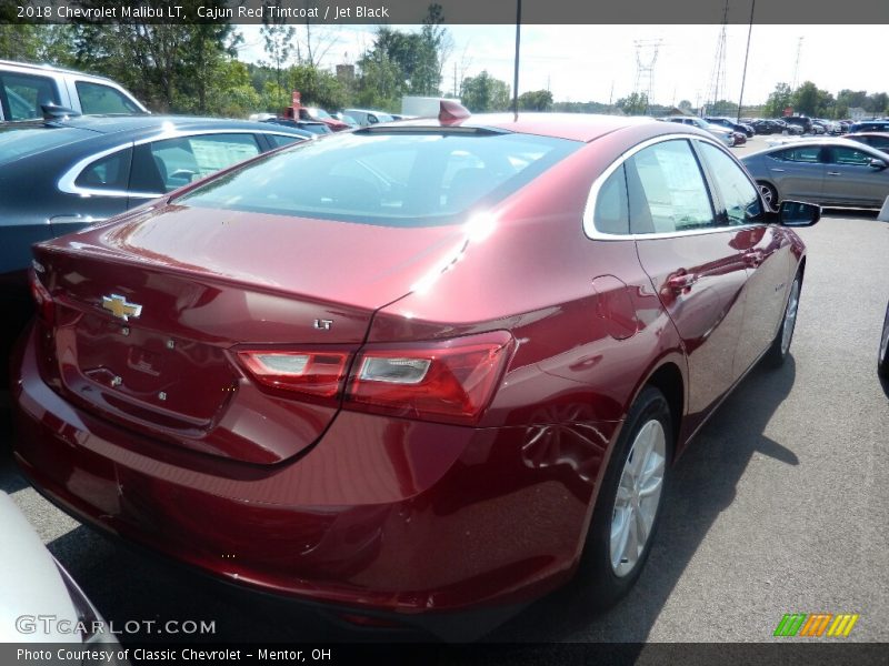 Cajun Red Tintcoat / Jet Black 2018 Chevrolet Malibu LT
