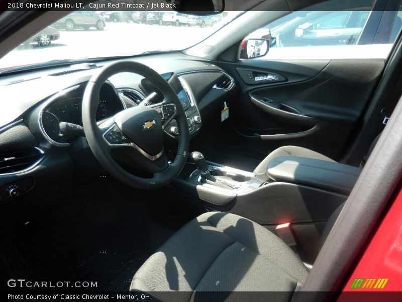Cajun Red Tintcoat / Jet Black 2018 Chevrolet Malibu LT