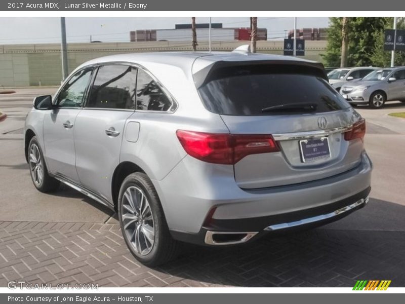 Lunar Silver Metallic / Ebony 2017 Acura MDX