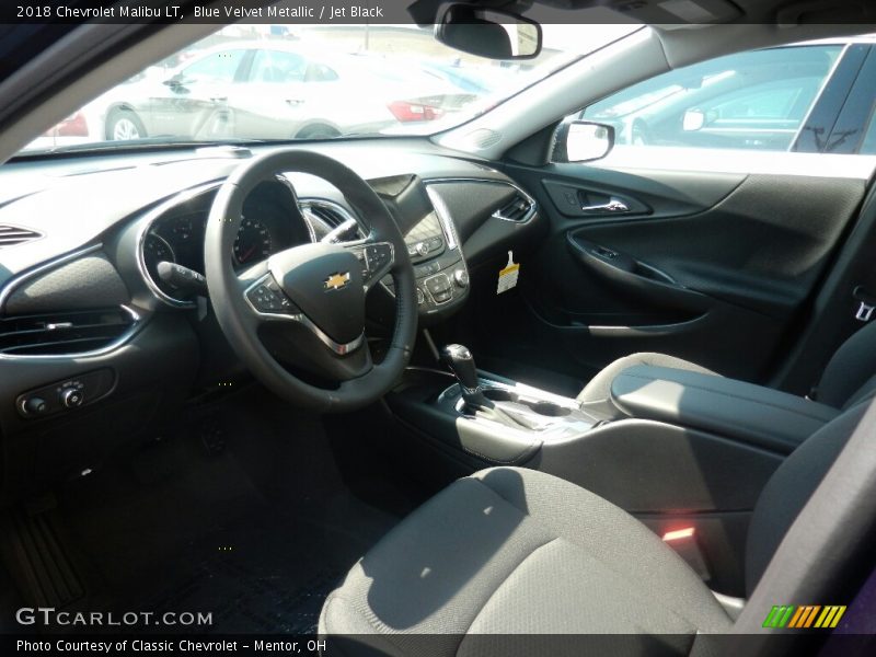 Blue Velvet Metallic / Jet Black 2018 Chevrolet Malibu LT
