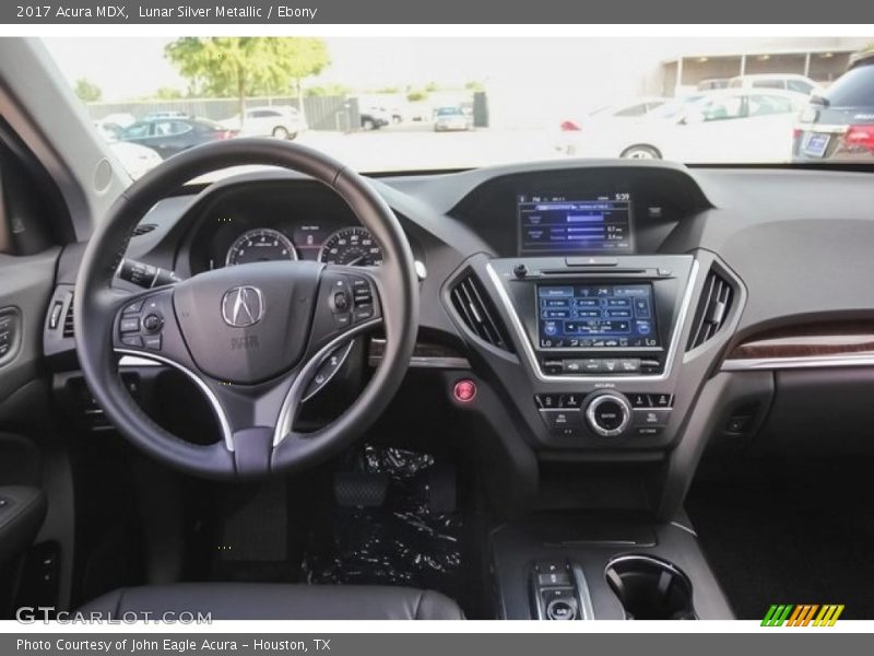 Lunar Silver Metallic / Ebony 2017 Acura MDX