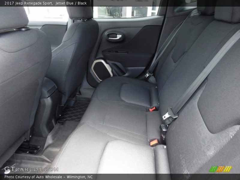 Jetset Blue / Black 2017 Jeep Renegade Sport