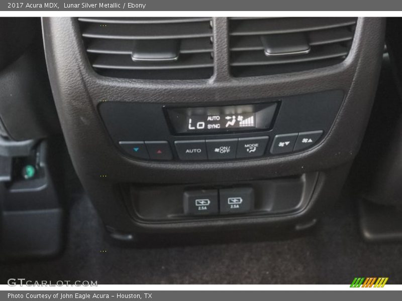 Lunar Silver Metallic / Ebony 2017 Acura MDX