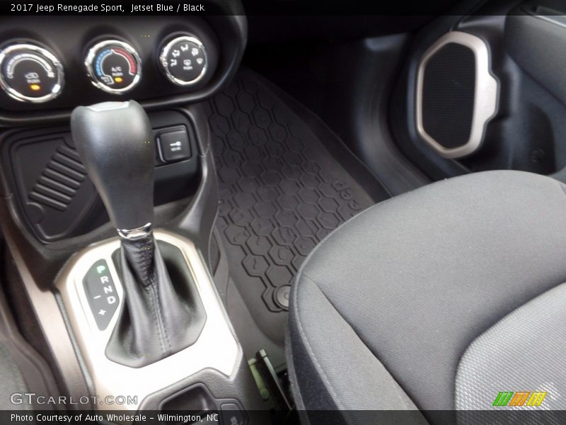 Jetset Blue / Black 2017 Jeep Renegade Sport