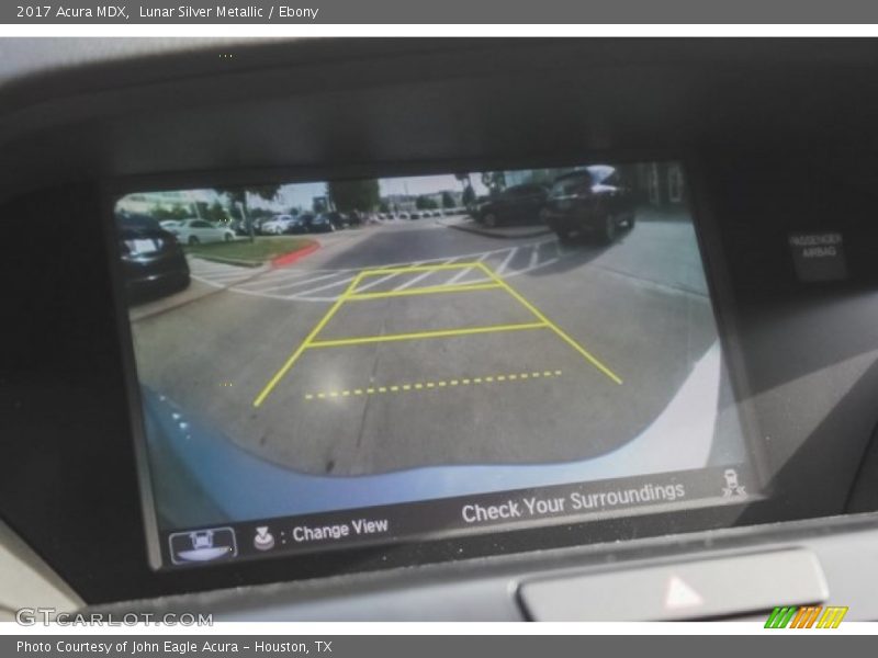 Lunar Silver Metallic / Ebony 2017 Acura MDX