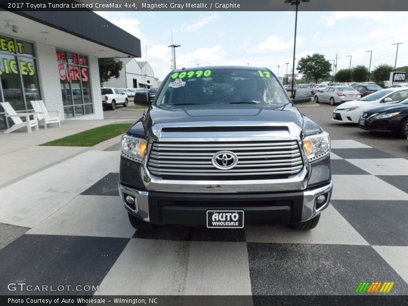 Magnetic Gray Metallic / Graphite 2017 Toyota Tundra Limited CrewMax 4x4