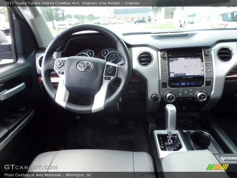 Magnetic Gray Metallic / Graphite 2017 Toyota Tundra Limited CrewMax 4x4