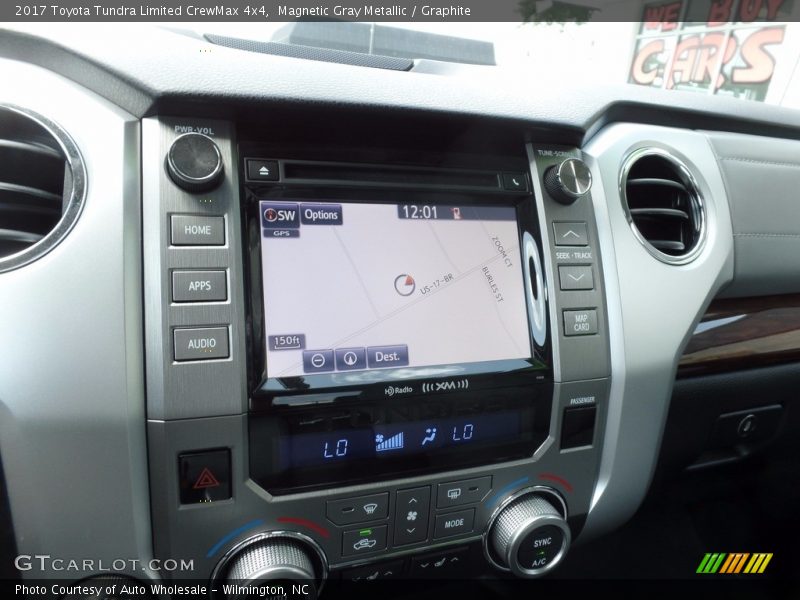 Magnetic Gray Metallic / Graphite 2017 Toyota Tundra Limited CrewMax 4x4