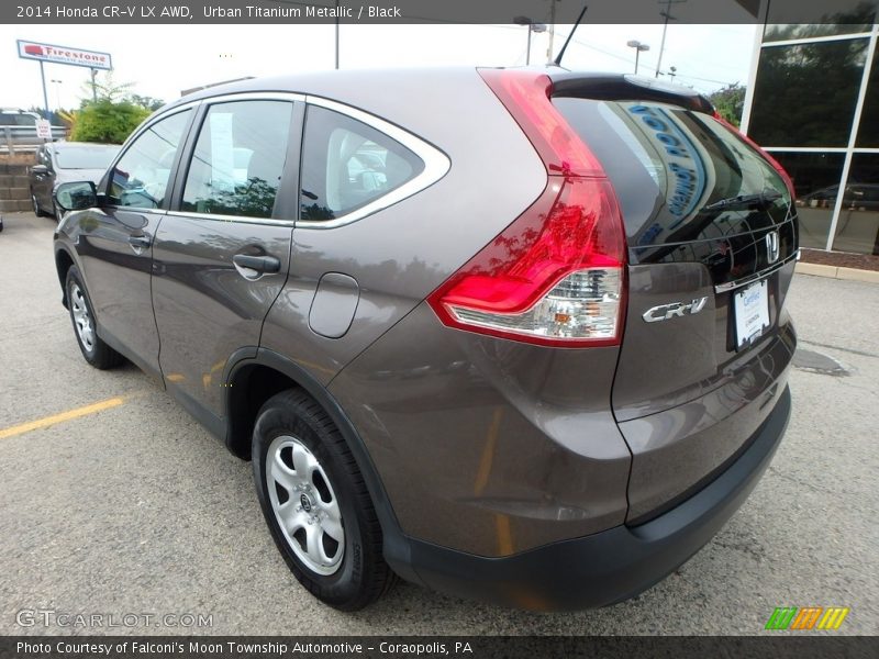 Urban Titanium Metallic / Black 2014 Honda CR-V LX AWD