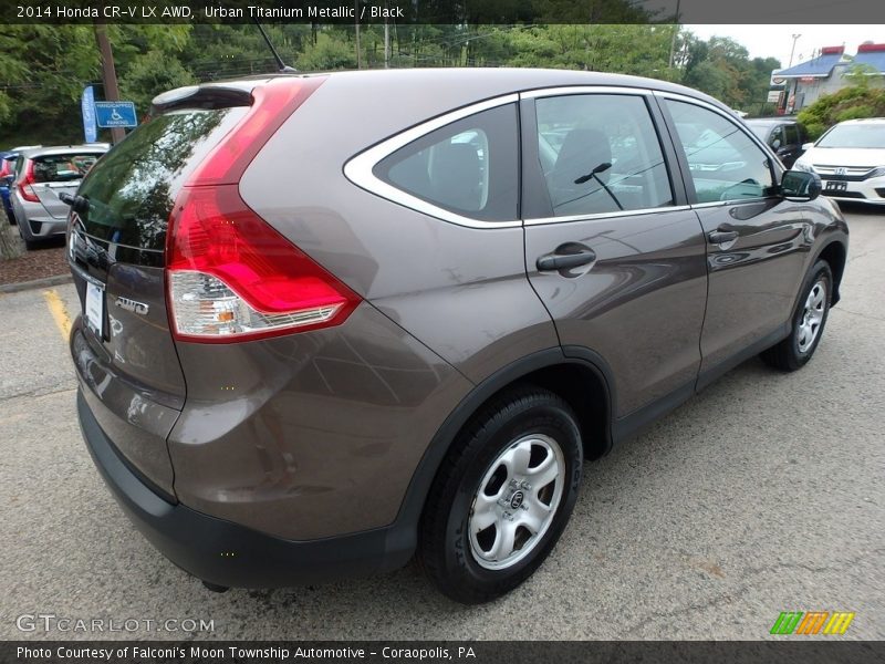 Urban Titanium Metallic / Black 2014 Honda CR-V LX AWD