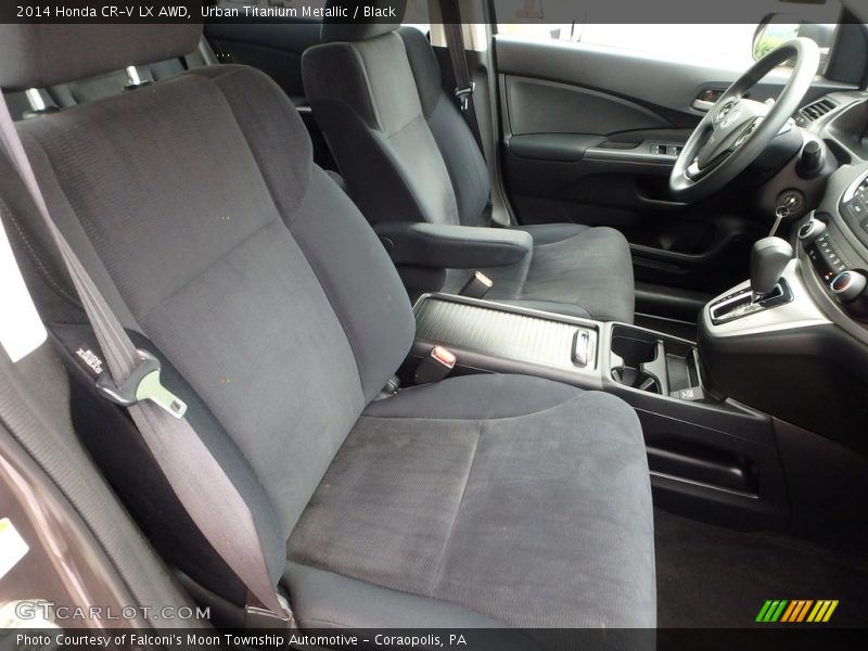 Urban Titanium Metallic / Black 2014 Honda CR-V LX AWD