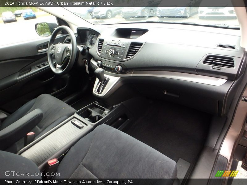 Urban Titanium Metallic / Black 2014 Honda CR-V LX AWD