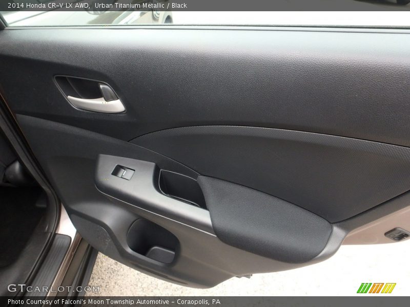 Urban Titanium Metallic / Black 2014 Honda CR-V LX AWD