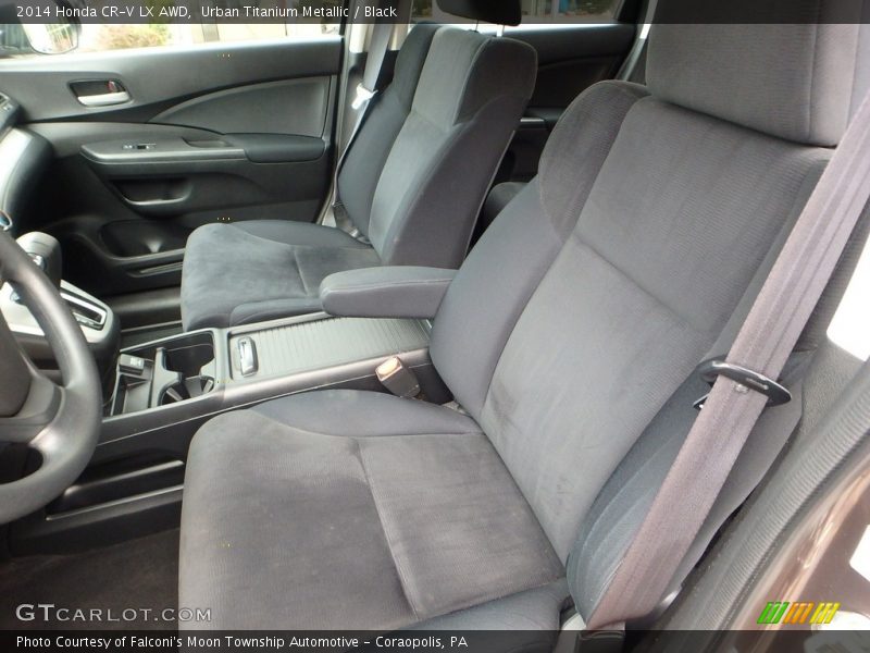 Urban Titanium Metallic / Black 2014 Honda CR-V LX AWD