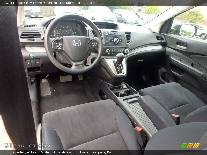 Urban Titanium Metallic / Black 2014 Honda CR-V LX AWD