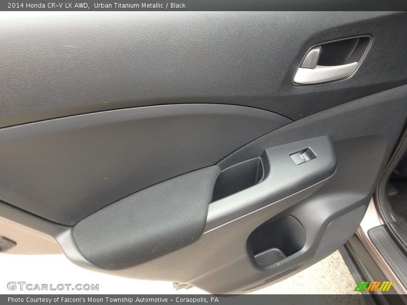 Urban Titanium Metallic / Black 2014 Honda CR-V LX AWD