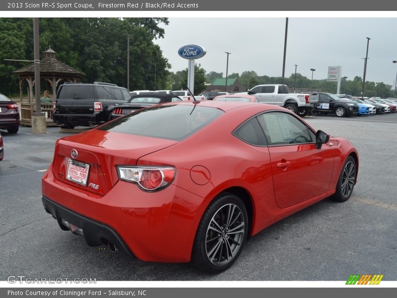 Firestorm Red / Black/Red Accents 2013 Scion FR-S Sport Coupe