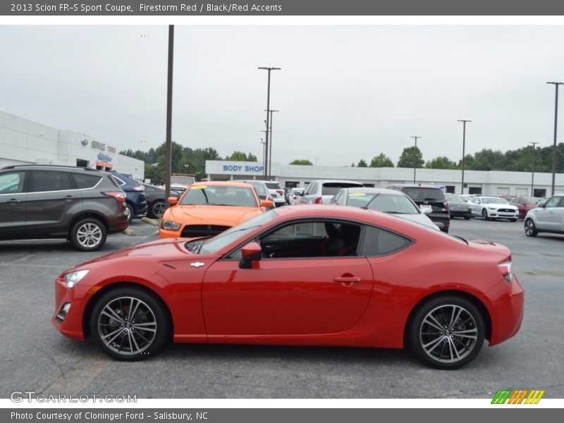 Firestorm Red / Black/Red Accents 2013 Scion FR-S Sport Coupe