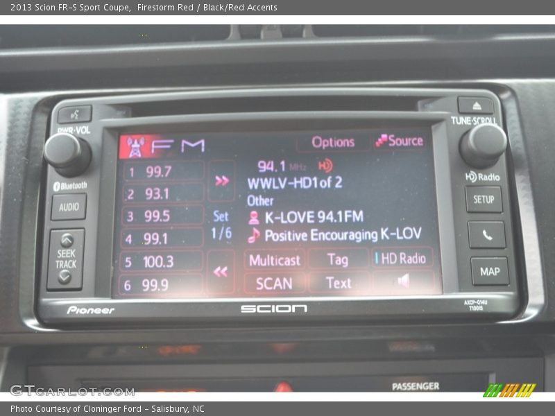 Firestorm Red / Black/Red Accents 2013 Scion FR-S Sport Coupe