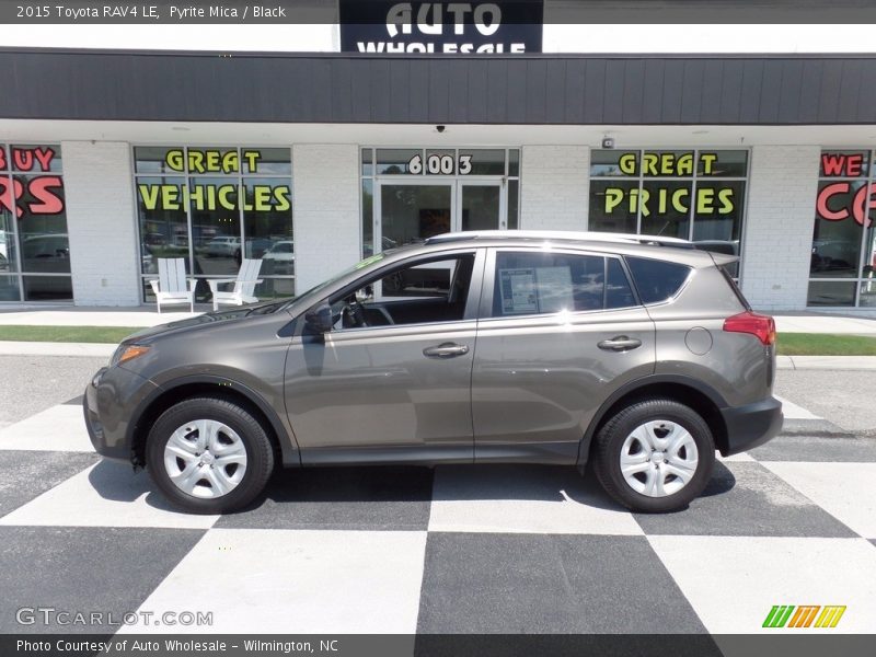 Pyrite Mica / Black 2015 Toyota RAV4 LE